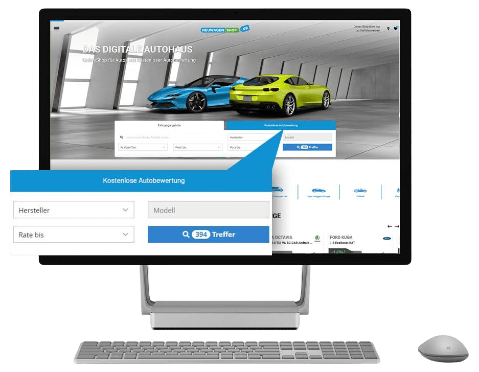 Quicksearch-Startseite
