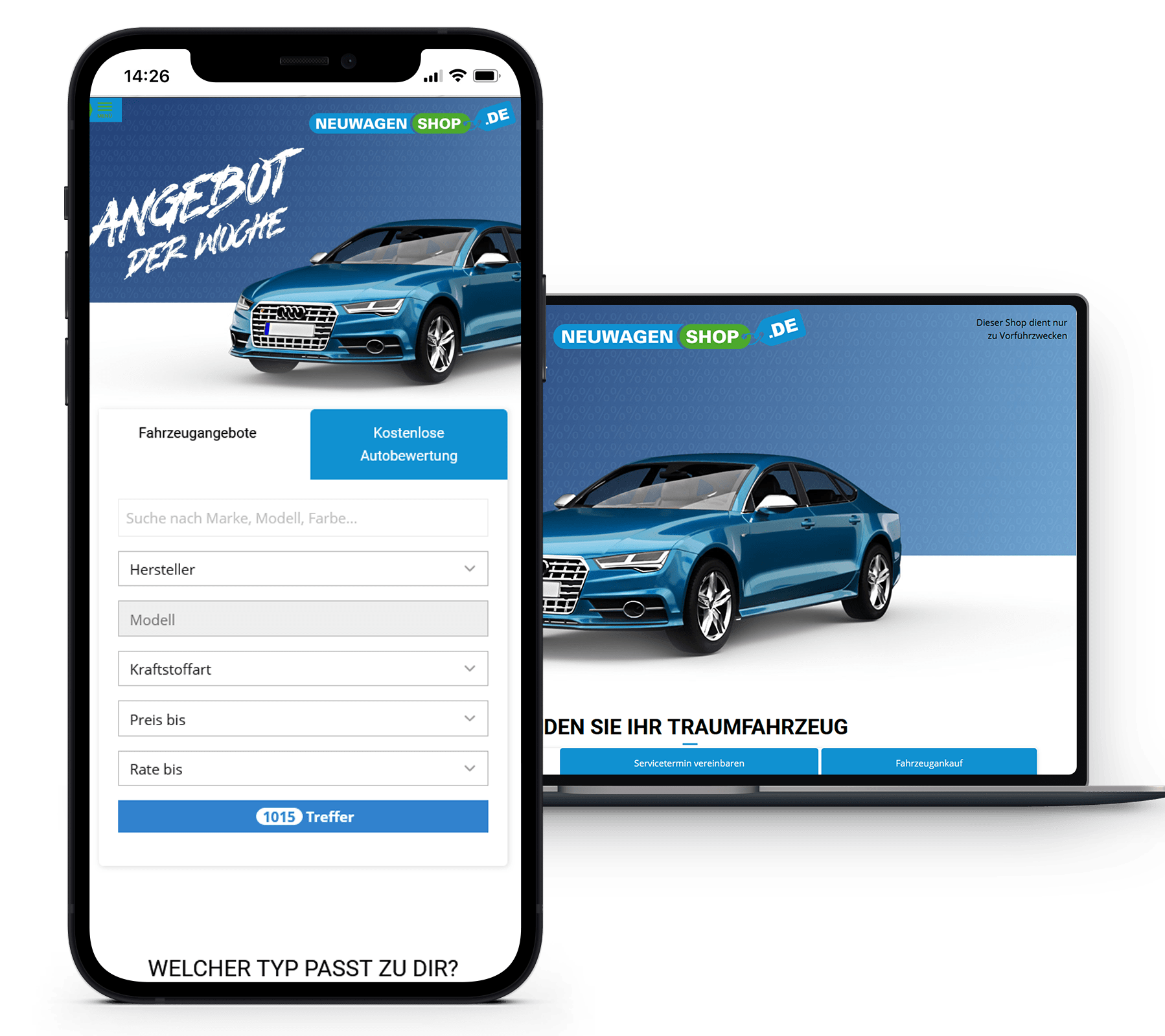Mobile First Webdesign für Autohäuser