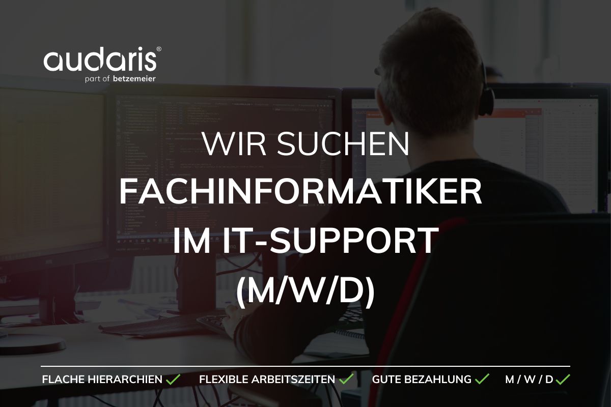Fachinformatikerim IT-Support (m/w/d)