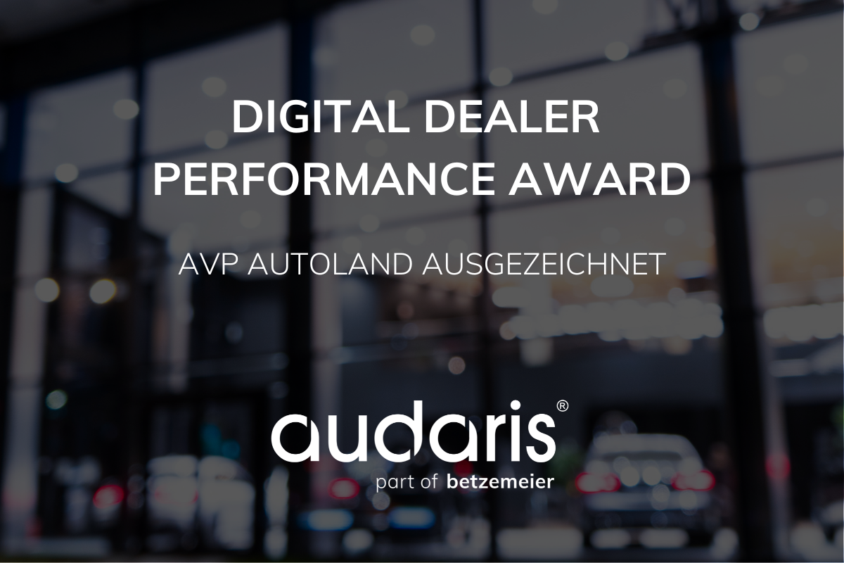 Zu sehen ist eine Grafik: Digital Dealer Award